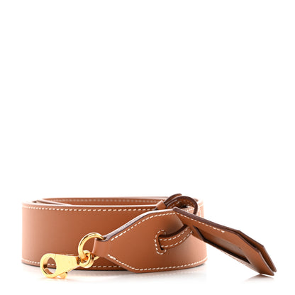 Hermes Swift 38mm Etiquette Shoulder Strap Gold 1 of 7