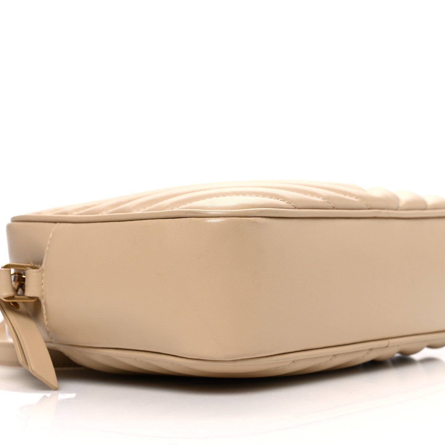 Saint Laurent Calfskin Matelasse Monogram Lou Camera Bag Avorio 9 of 13