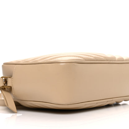 Saint Laurent Calfskin Matelasse Monogram Lou Camera Bag Avorio 9 of 13