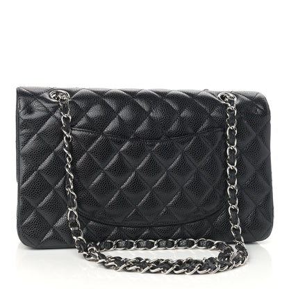 Chanel Caviar Quilted Medium Double Flap Black 3 of 10
