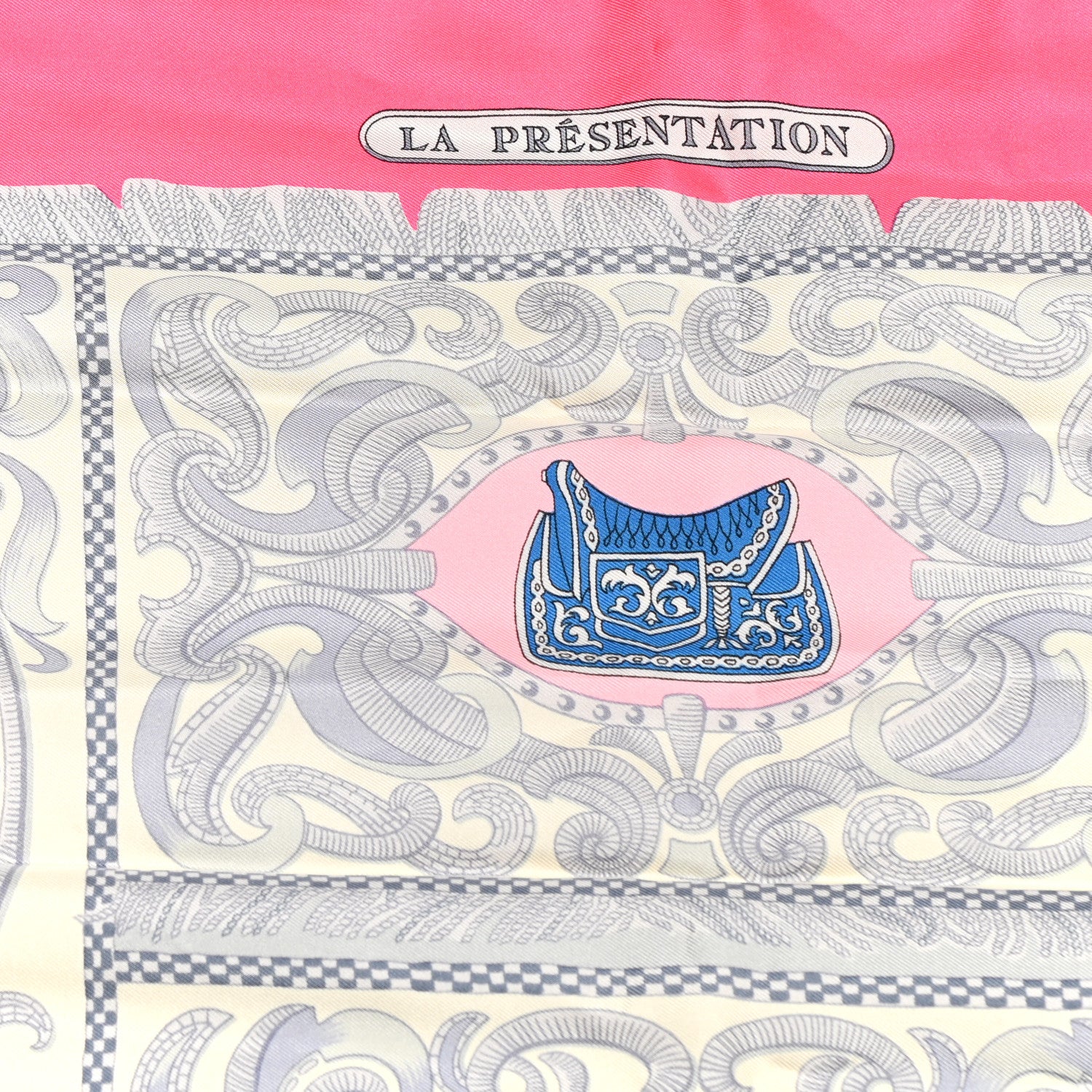Hermes Silk La Presentation Scarf 90 3 of 5