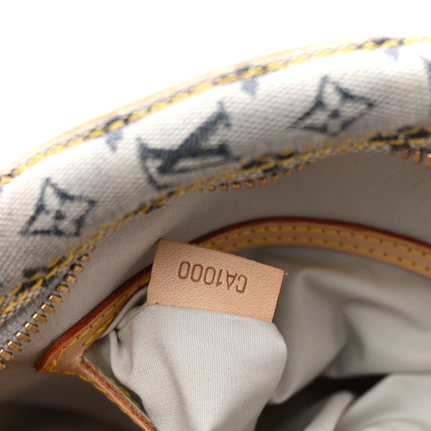 Louis Vuitton Mini Monogram Jeanne GM Blue 7 of 11