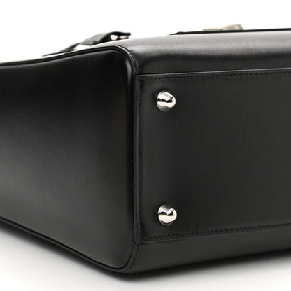 Christian Dior Box Calfskin Lady Dior Pouch Tote Black 9 of 15