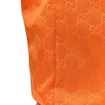 Gucci Nylon Monogram Medium Tote Orange 14 of 17
