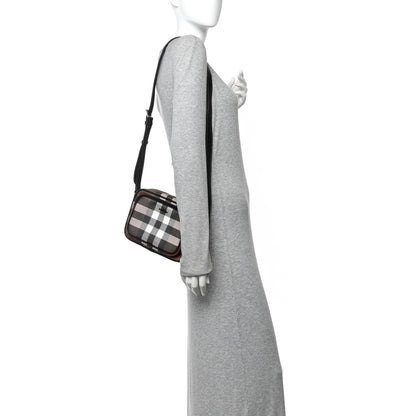 Burberry Canvas Check Paddy Messenger Birch Brown 2 of 10