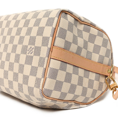 Louis Vuitton Damier Azur Speedy Bandouliere 25 9 of 9
