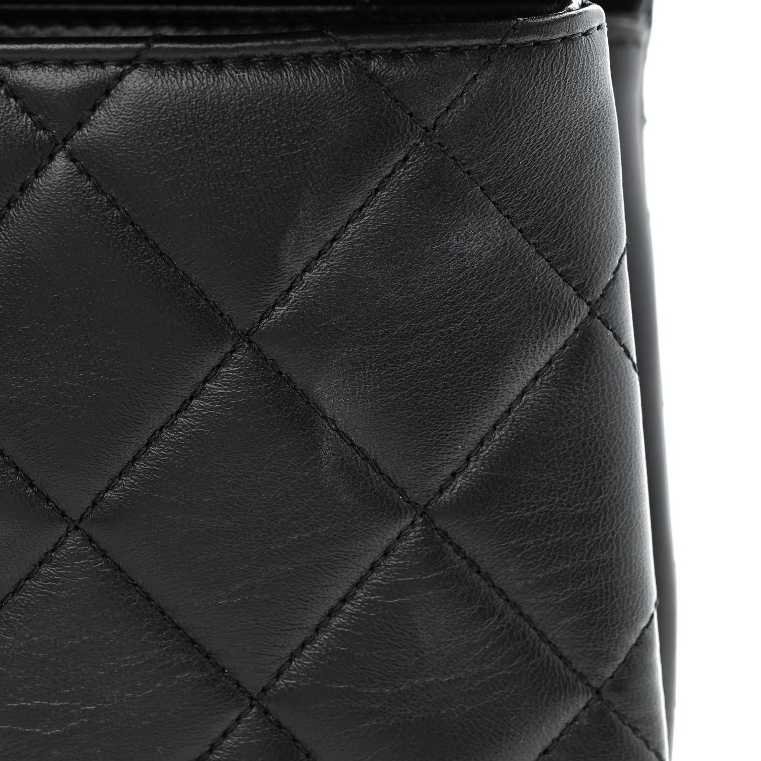 Chanel Lambskin Quilted Medium Trendy CC Flap Dual Handle Bag Black 12 of 14