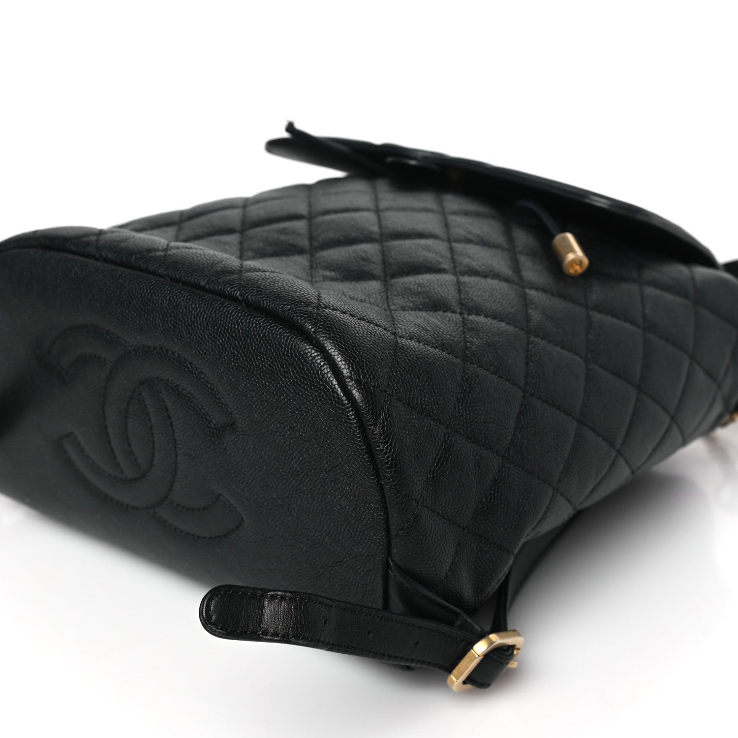 Chanel Caviar Quilted Filigree Backpack Black 9 of 10