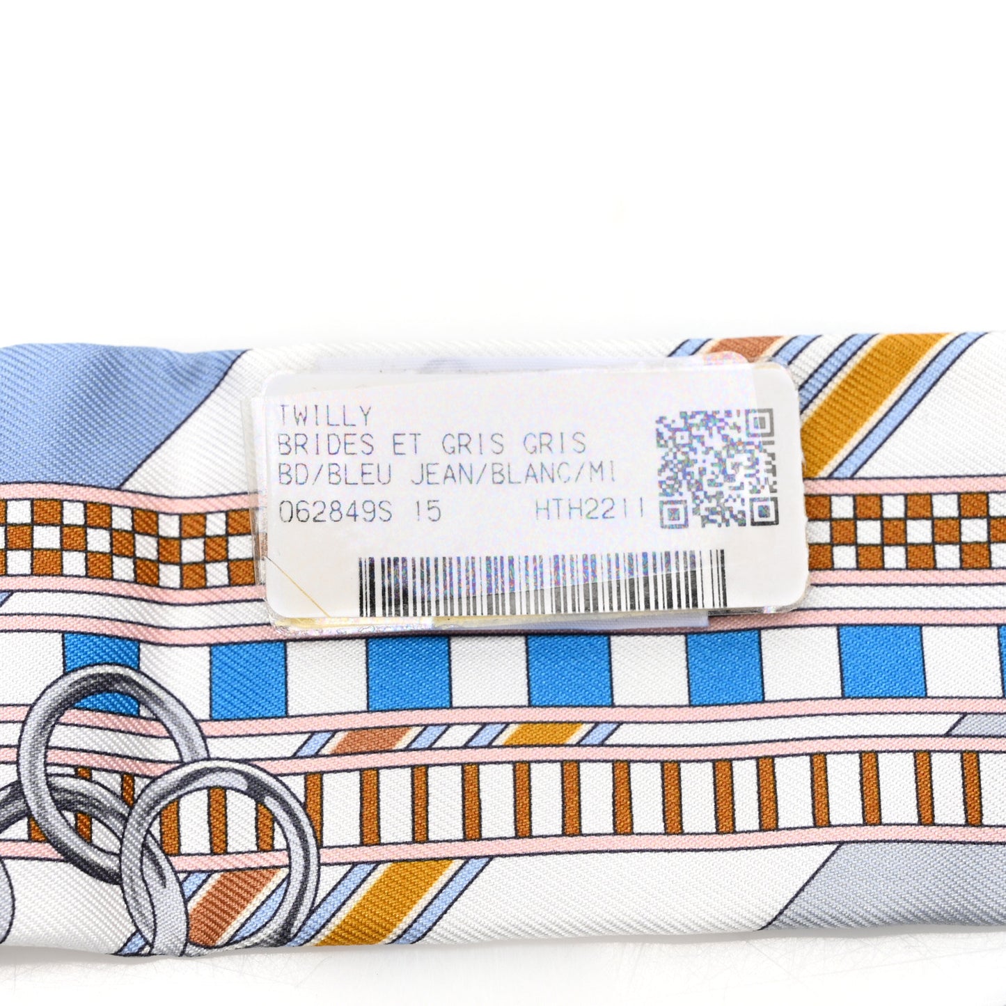 Silk Brides et Gris Twilly Gris Bleu Jean White Miel