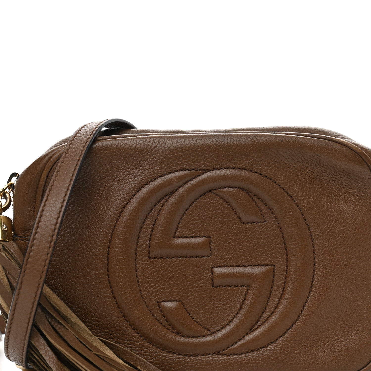 Gucci Cellarius Calfskin Small Soho Disco Bag Acero 8 of 18