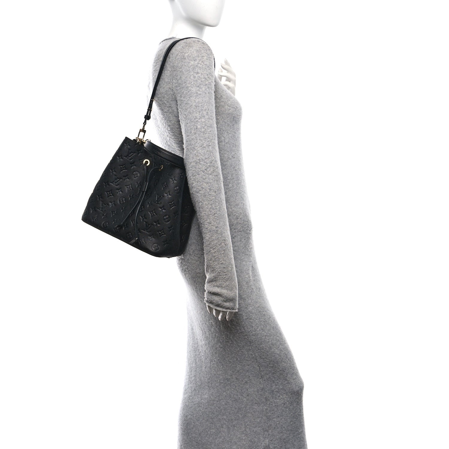 Louis Vuitton Empreinte Neonoe MM Black 2 of 10