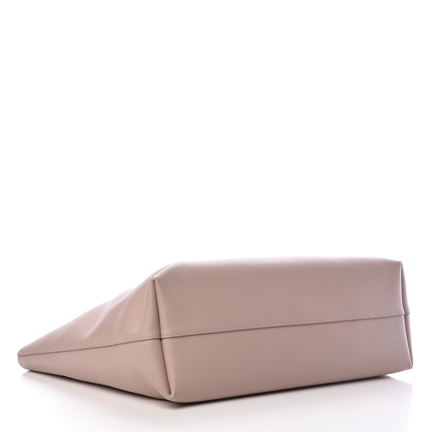 Calfskin Large Shopping Tote Pale Blush