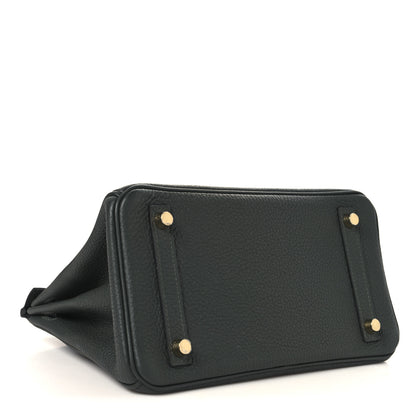 Hermes Togo Birkin 25 Vert Fonce 4 of 13