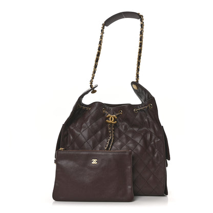 Chanel Caviar Quilted Medium Chanel 25 Handbag Dark Brown 3 of 11