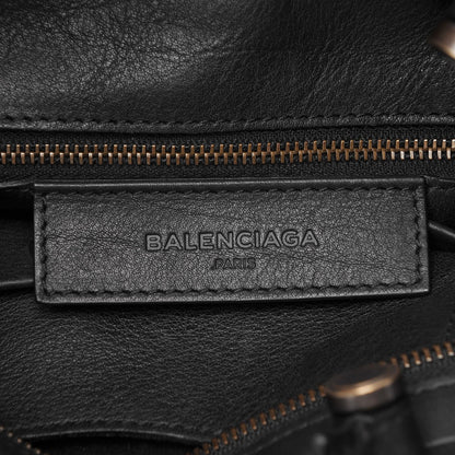 Balenciaga Veau Grana Perforated Blackout Hardware S City Black 7 of 9