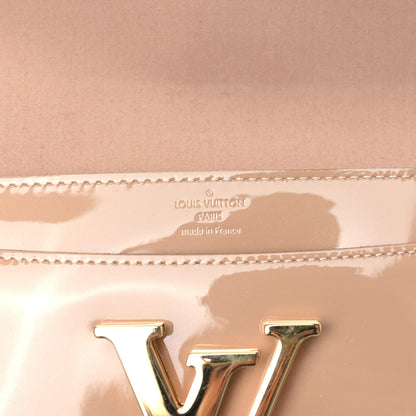 Louis Vuitton Patent Louise Clutch Nude 6 of 8