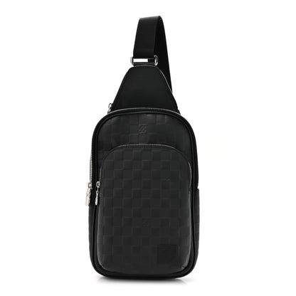 Louis Vuitton Damier Infini Avenue Sling Bag NM Onyx 1 of 11