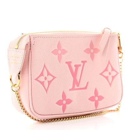 Louis Vuitton Empreinte Monogram Giant By The Pool Mini Pochette Accessories Bouton De Rose 3 of 7
