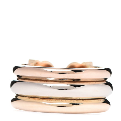 Cartier 18K Pink Yellow White Gold C De Ring 49 4.75 2 of 3