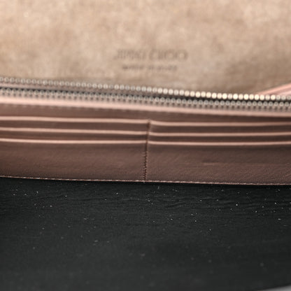 Jimmy Choo Glitter Emmie Clutch Silver 5 of 9