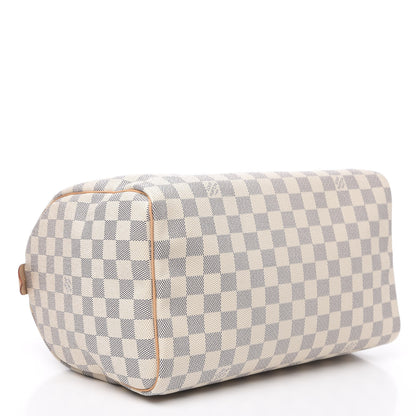 Louis Vuitton Damier Azur Speedy 30 3 of 9