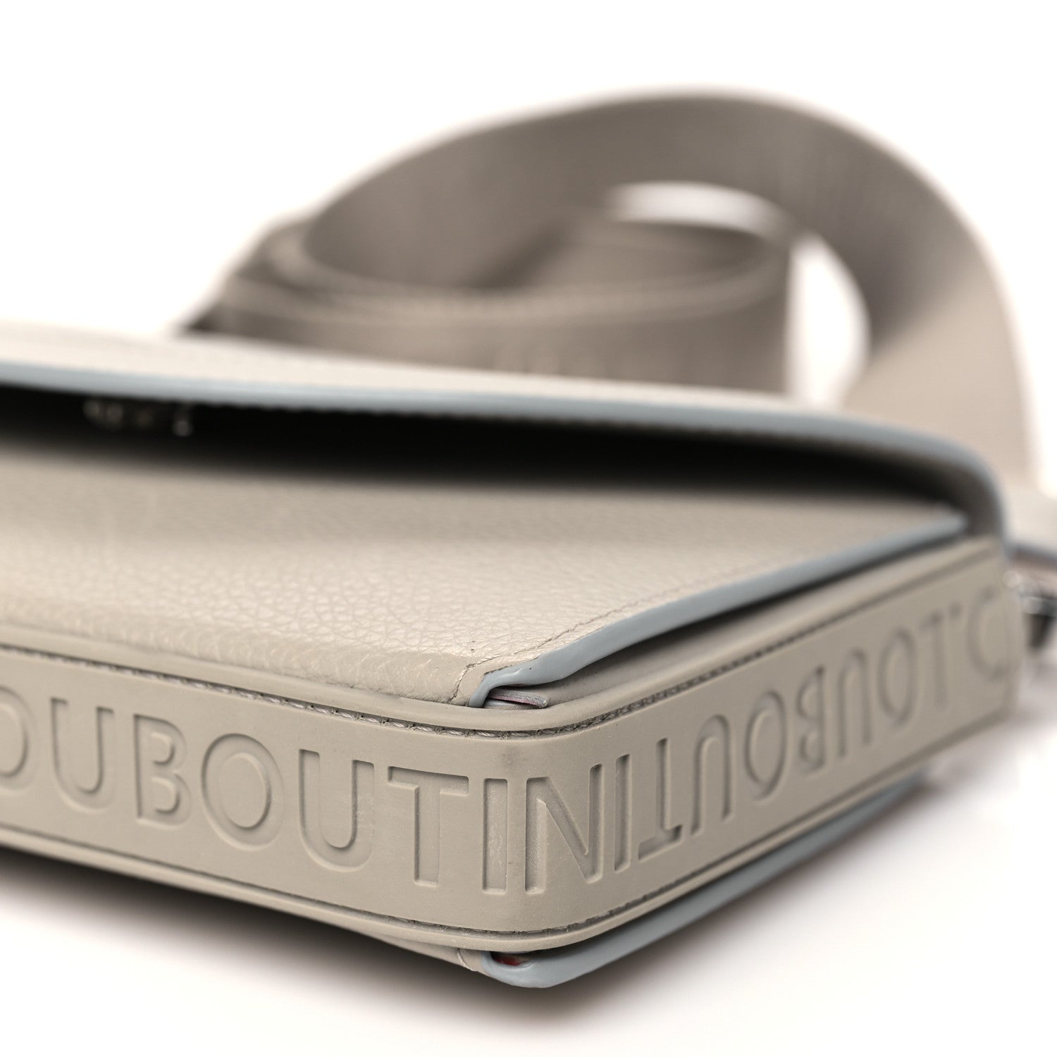 Christian Louboutin Calfskin Explorafunk Wallet On Strap Goose 9 of 9