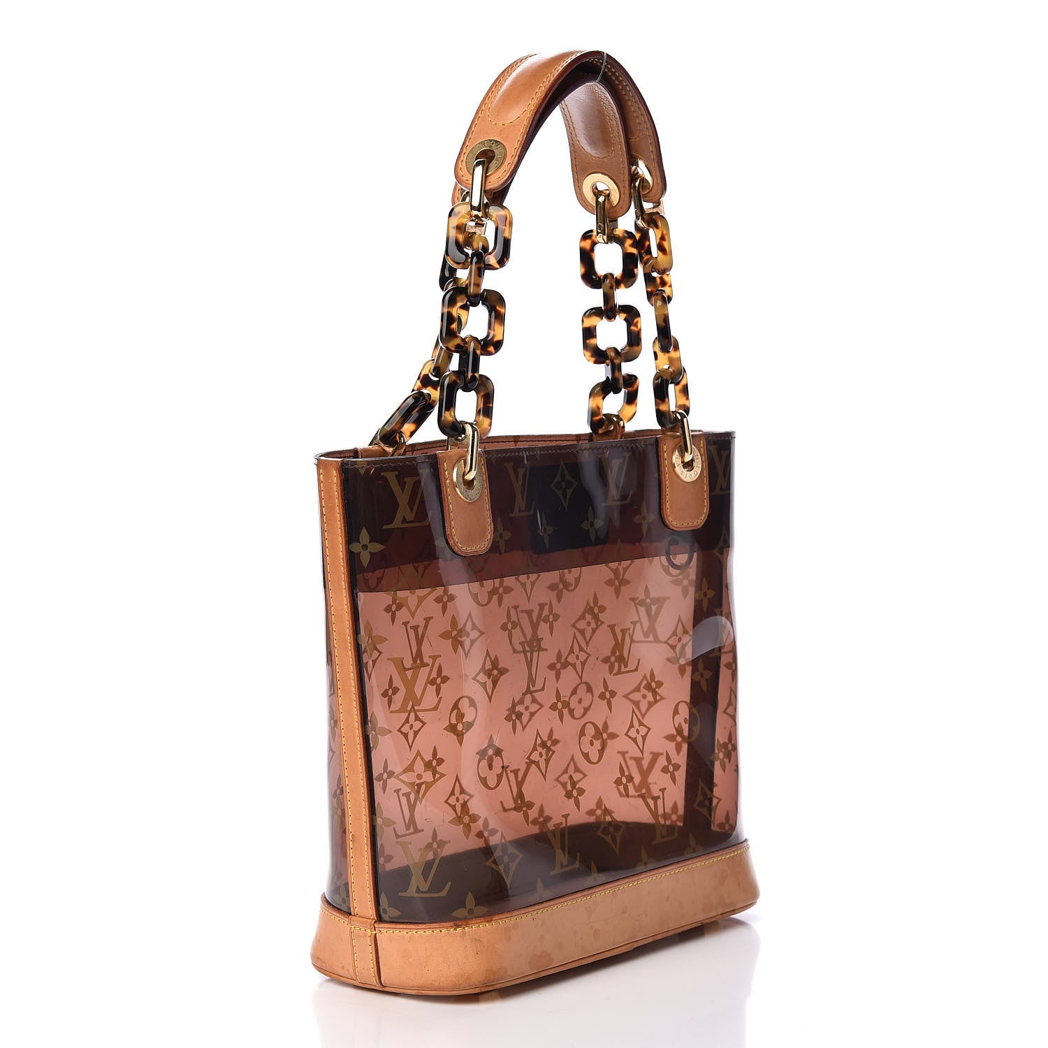 Louis Vuitton Vinyl Cabas Ambre PM 7 of 41