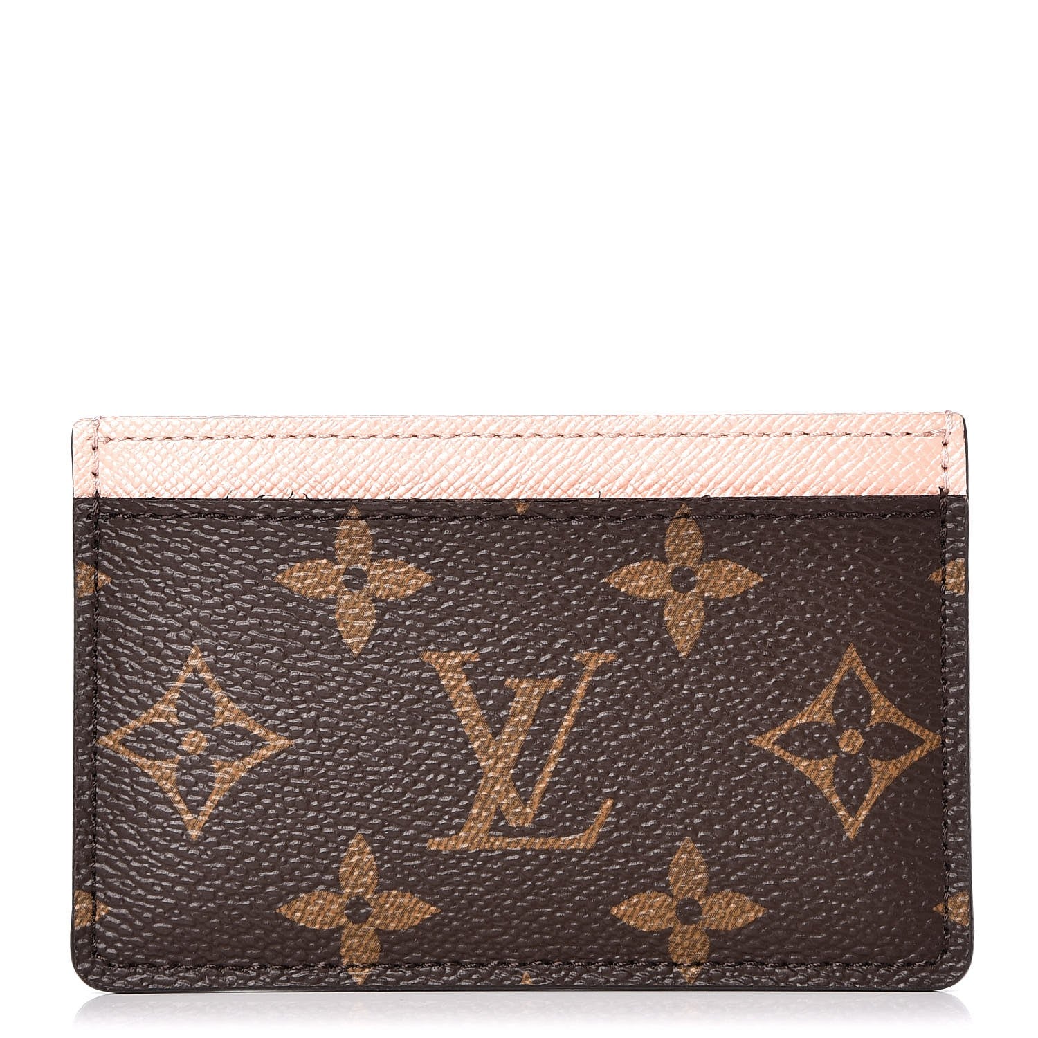 Louis Vuitton Monogram Card Holder Rose Nacre 1 of 7