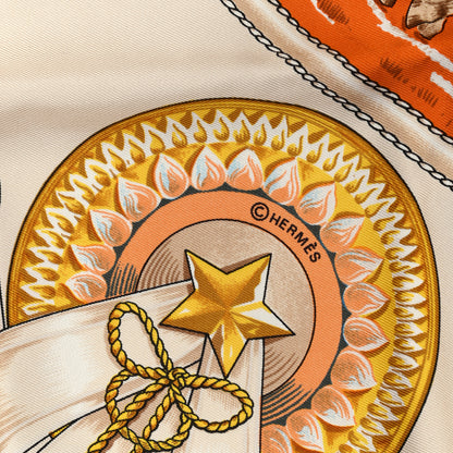 Hermes Silk Chevaux De Trait Scarf 90 5 of 6