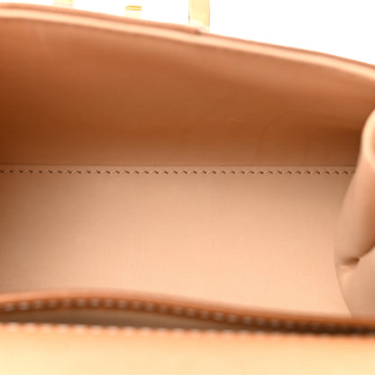Delvaux Grained Rodeo Calfskin Surpique Mini Brillant Satchel Vegetal Ivory 5 of 11