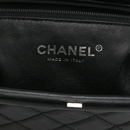 Chanel Lambskin Quilted Timeless Clutch Black 6 of 9