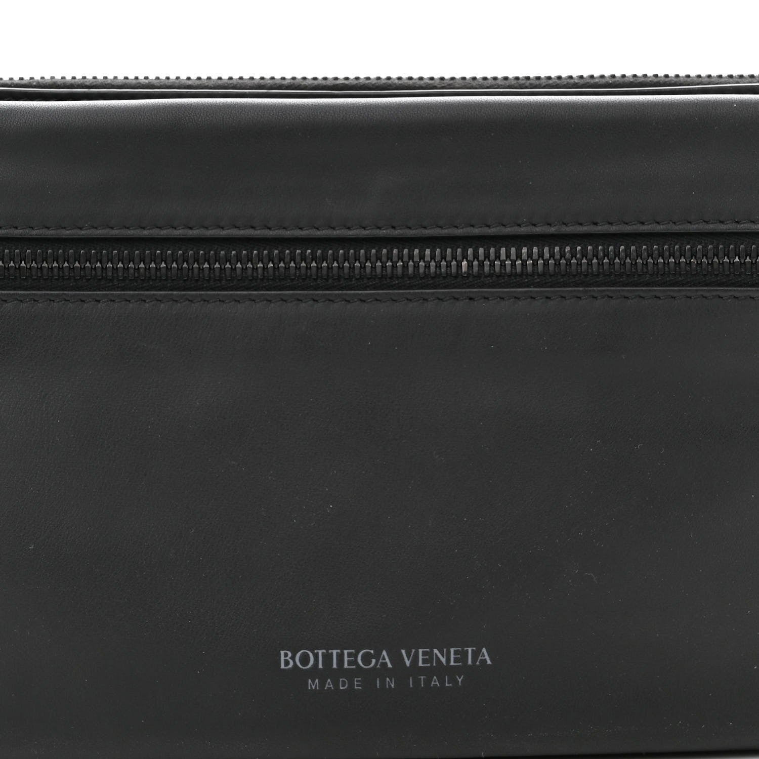 Bottega Veneta Nappa Fluid Triple Zip Messenger Bag Black 9 of 11