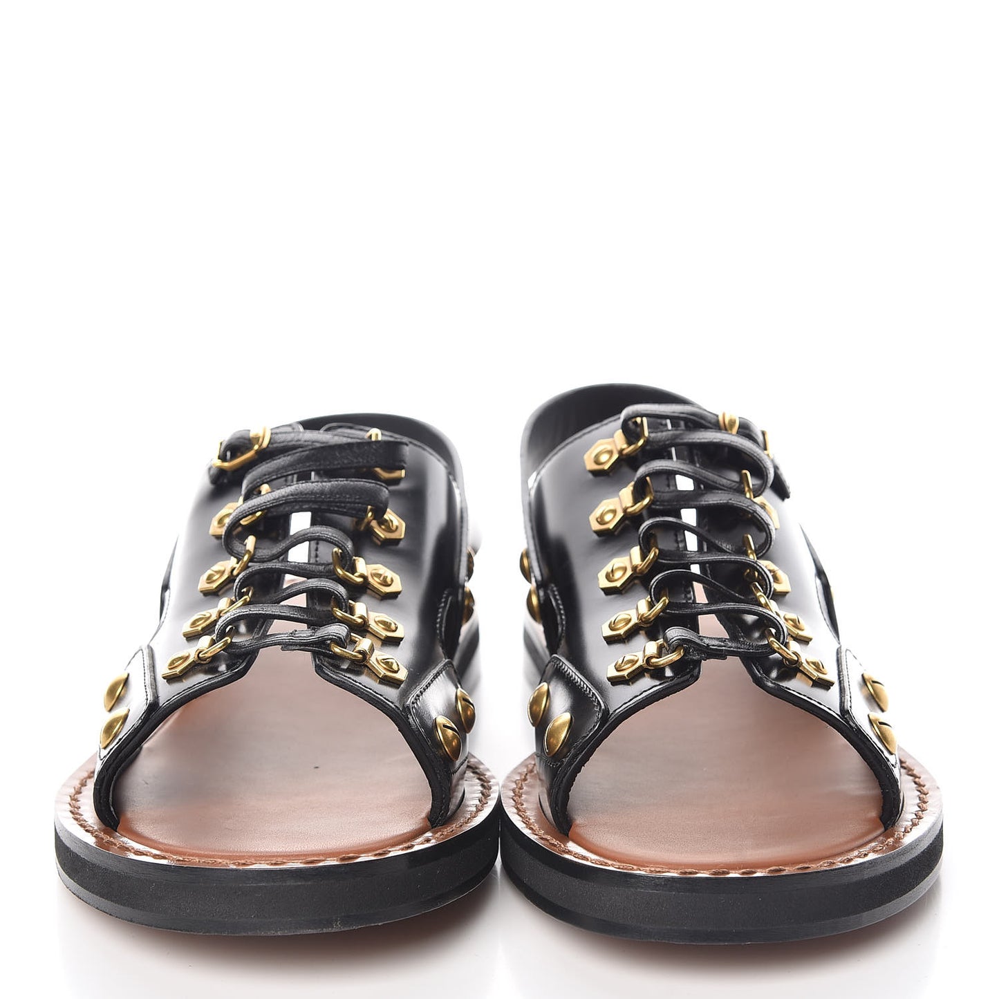 Calfskin Wildior Sandal 38 Black