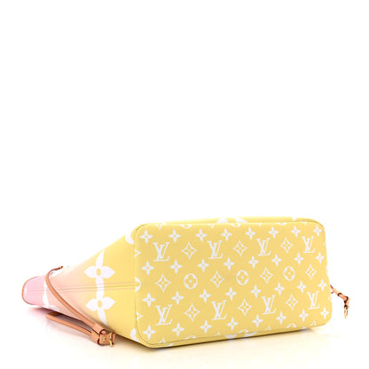 Louis Vuitton Monogram Giant By The Pool Neverfull MM Light Pink 4 of 10