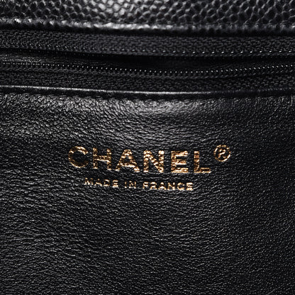 Chanel Caviar Quilted Flap Clutch Black 6 of 9