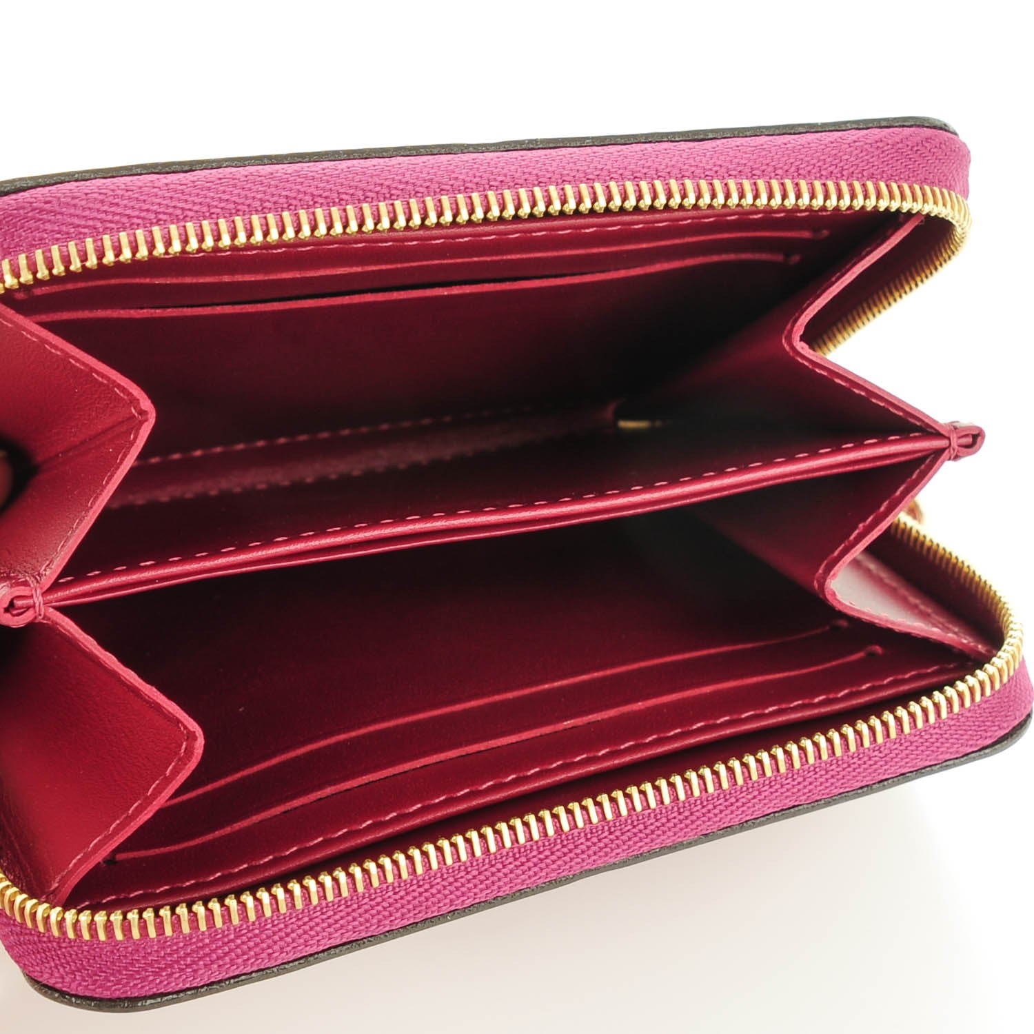 Louis Vuitton Vernis Zippy Coin Purse Magenta 5 of 7