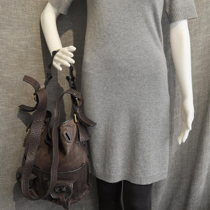 Chloe Leather Elvire Hobo Moka 3 of 9