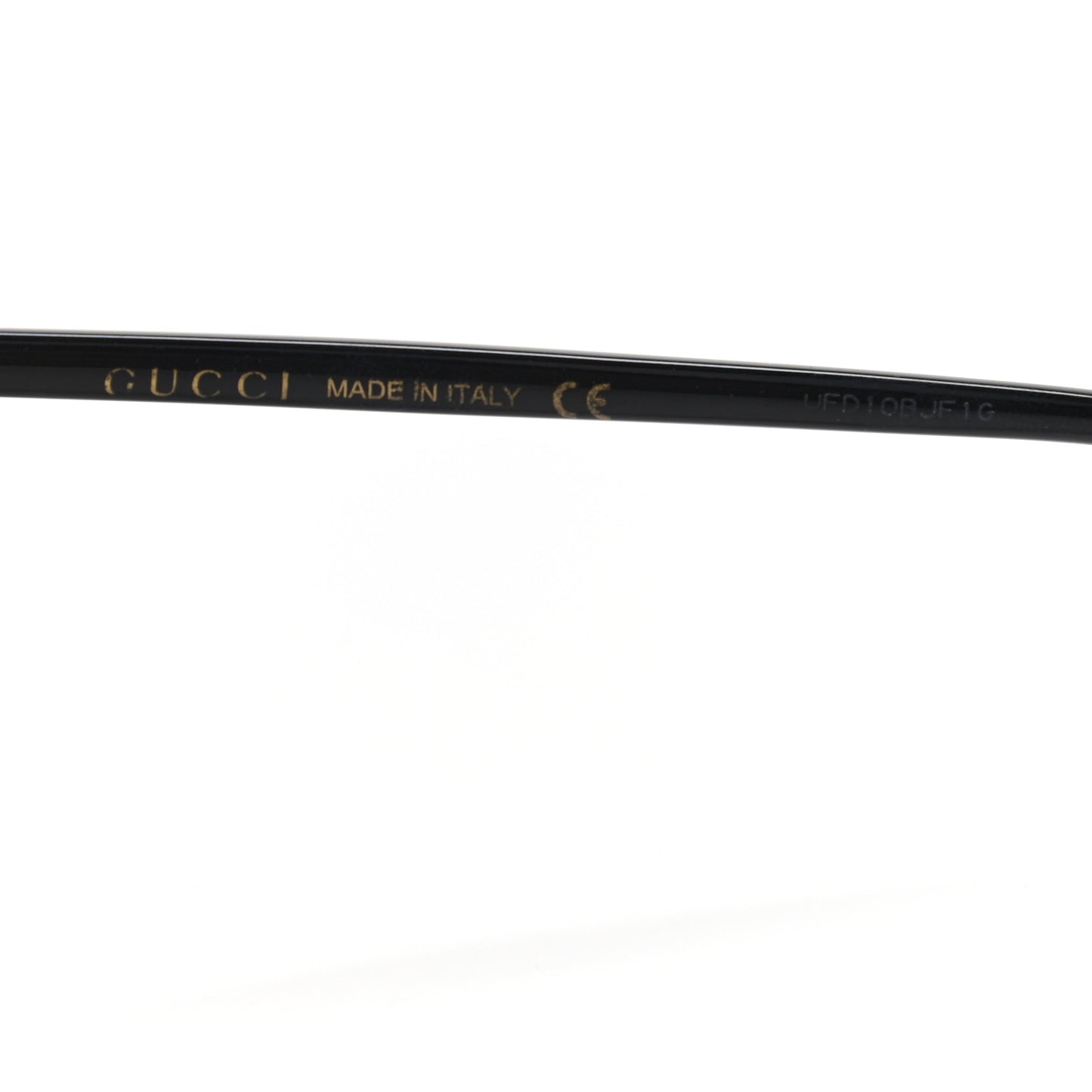 Metal Rimless Square Sunglasses GG0291S Brown Gold