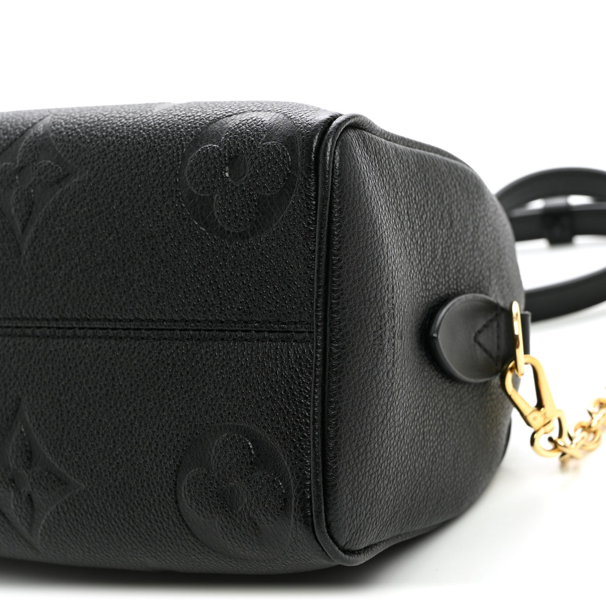 Louis Vuitton Empreinte Monogram Giant Speedy Bandouliere 20 Black 9 of 9