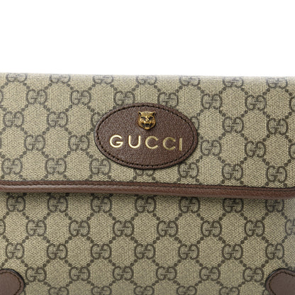 Gucci GG Supreme Monogram Neo Vintage Web Belt Bag Brown 11 of 11