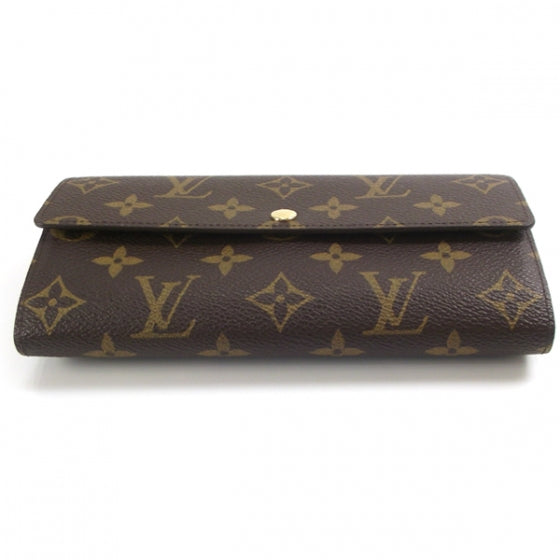 Monogram Leopard Sarah Wallet