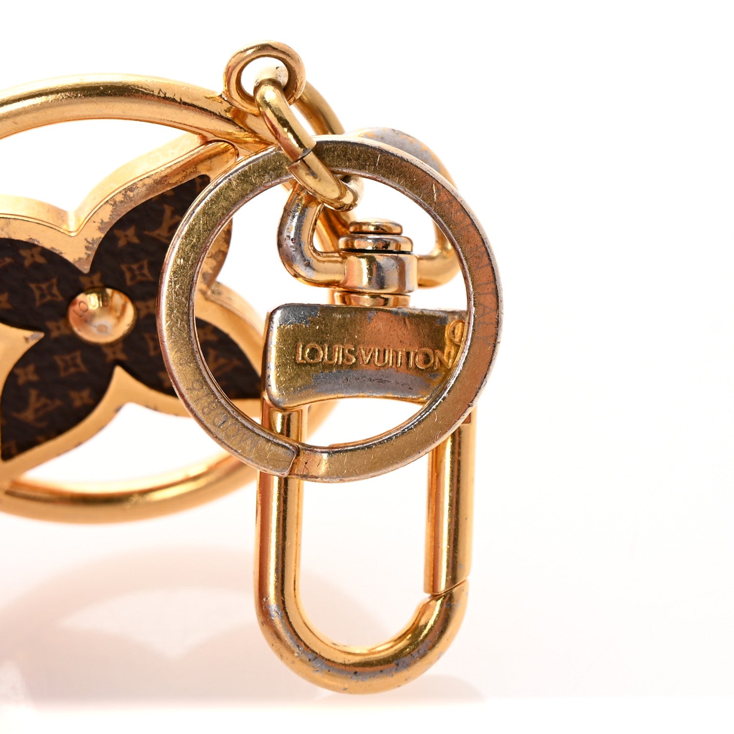 Louis Vuitton Monogram Puzzle Flower Bag Charm Key Holder 4 of 4