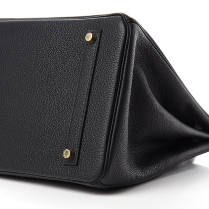 Hermes Togo Birkin 35 Black 7 of 11
