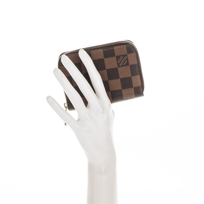Louis Vuitton Damier Ebene Zippy Coin Purse 2 of 15