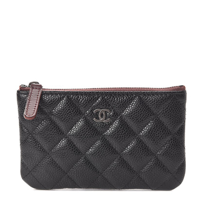 Chanel Caviar Quilted Small Cosmetic Case Black 1 of 7