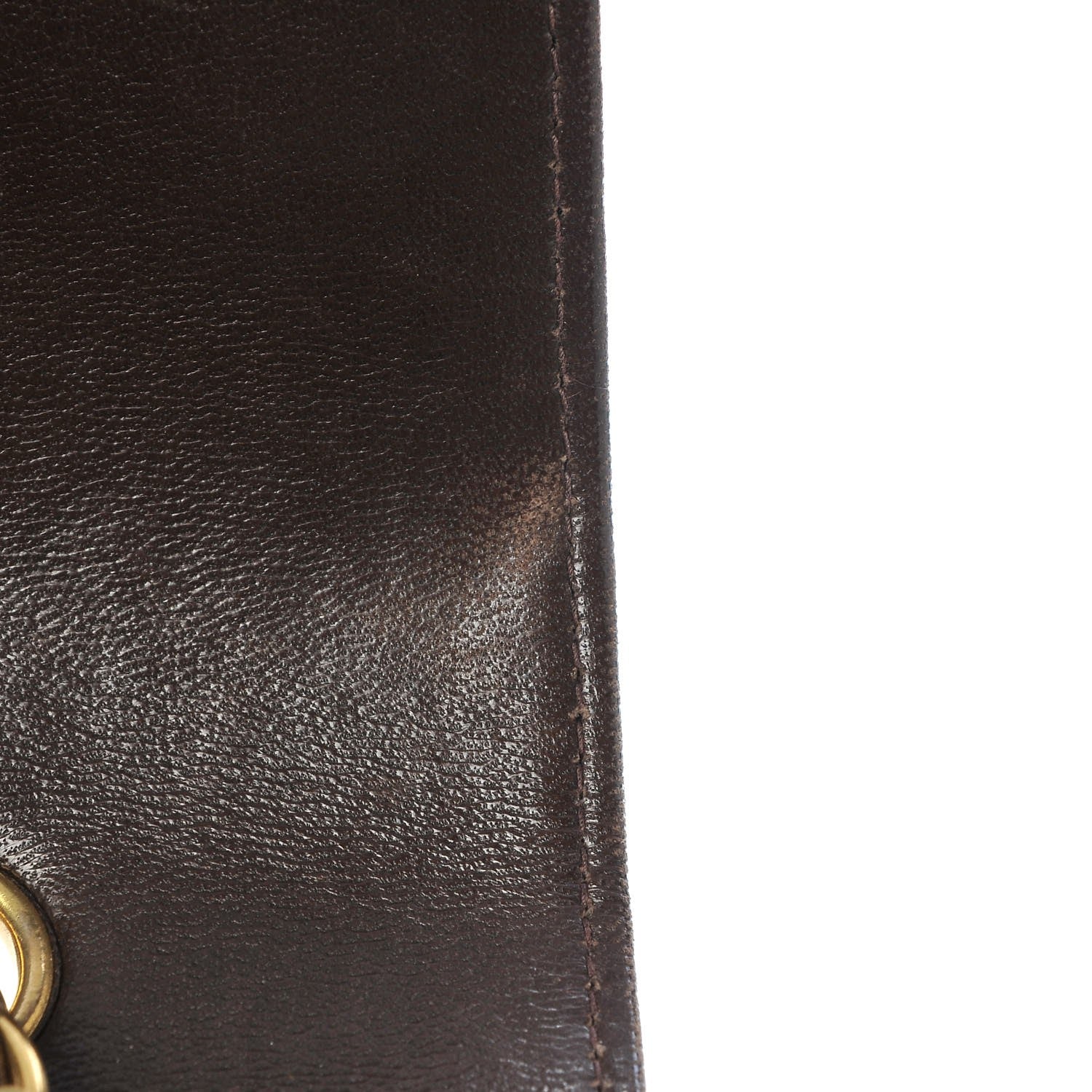 Chanel Lambskin Quilted Small Single Flap Brown 16 of 17