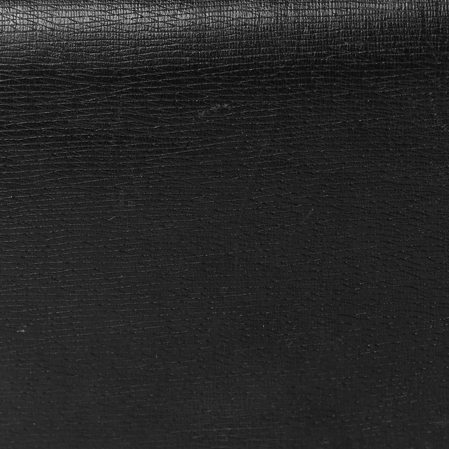 Textured Calfskin Medium Betty Chain Wallet Black