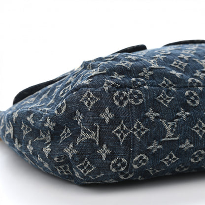 Louis Vuitton Denim Daily GM Gris Blue 8 of 9