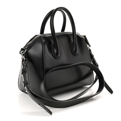 Givenchy Shiny Lord Calfskin Mini Antigona Black 3 of 10