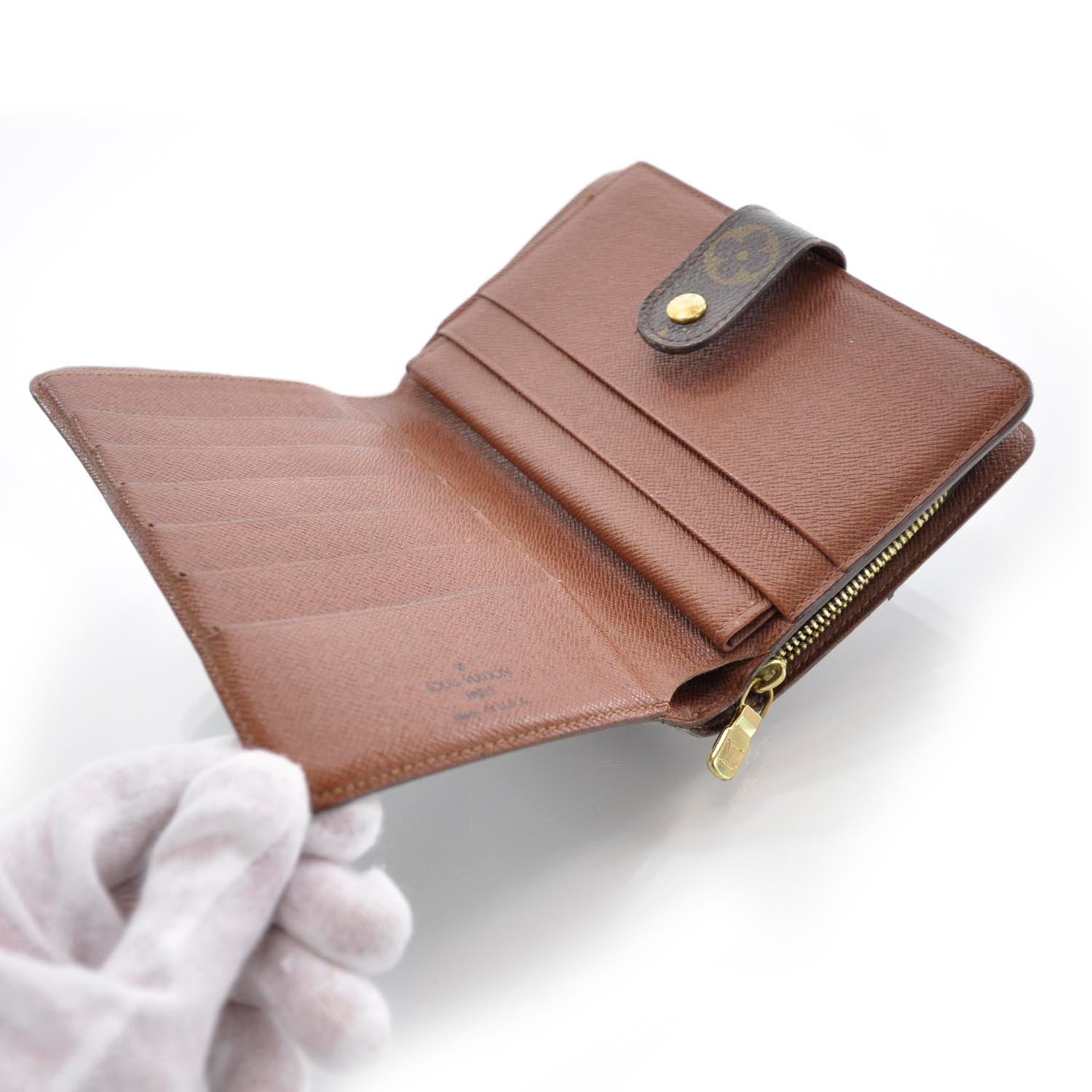 Louis Vuitton Monogram Zipped Wallet Snap w ID Holder 5 of 8